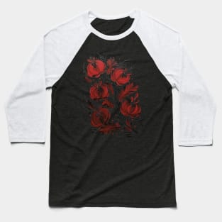 Petrykivka painting flower Baseball T-Shirt